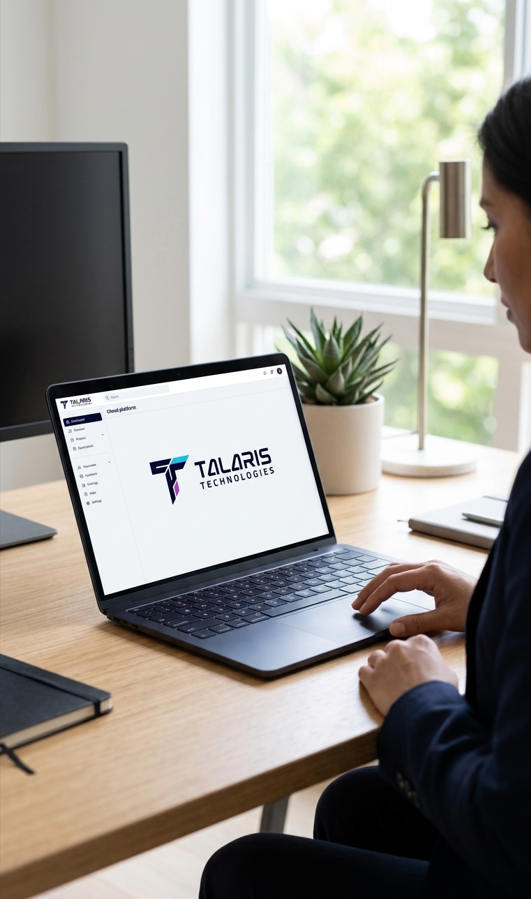Plataforma Cloud Talaris Technologies en uso corporativo